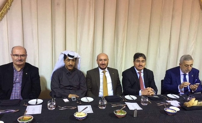 Katarlı İşadamlarıyla Aydında Yatırım Konuşuldu