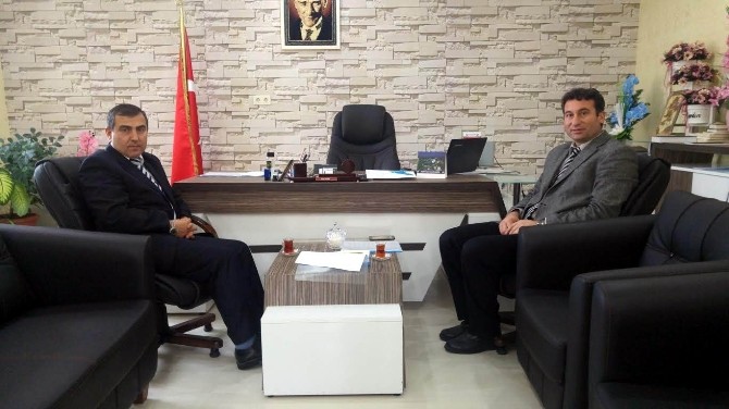 Kaymakamı Şahinerden, Milli Eğitim Müdürlüğüne Ziyaret