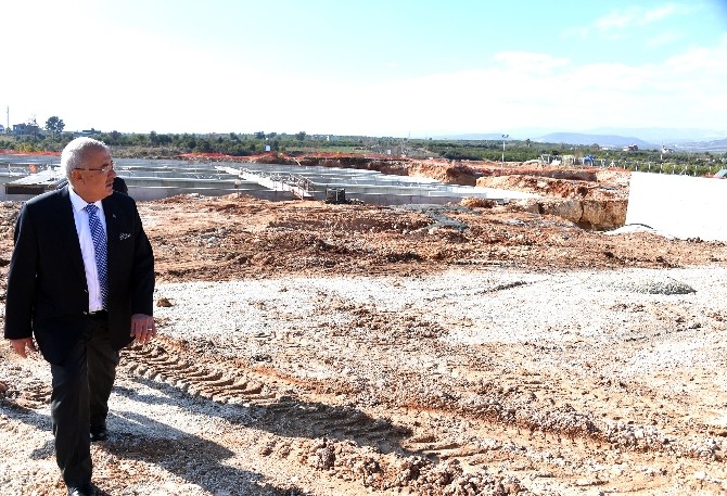Kocamaz: “Mezitli Atıksu Arıtma Tesisi Şubat 2018De Faaliyete Geçecek”
