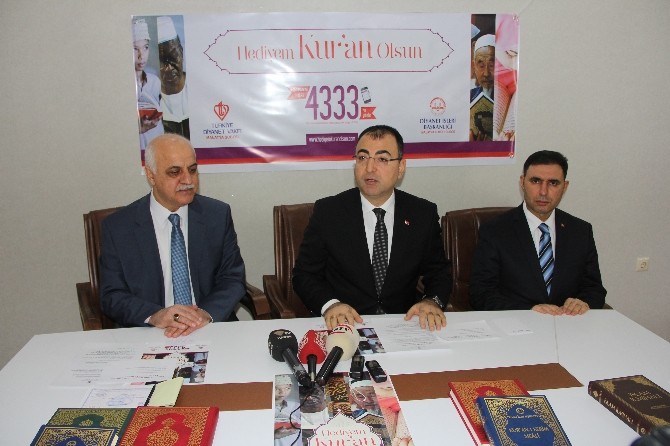 Malatyada ‘Hediyem Kuran Olsun Kampanyasının Startı Verildi