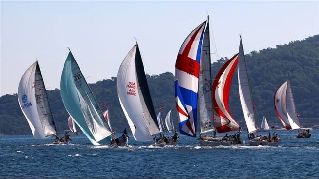 Marmariste Kış Trofesi Yat Yarışları Yapıldı