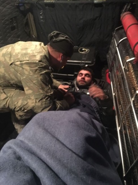 Mersin Söğütözü Yaylasında Mahsur Kalan 2 Kişi, Arama Kurtarma Helikopteri İle Kurtarıldı