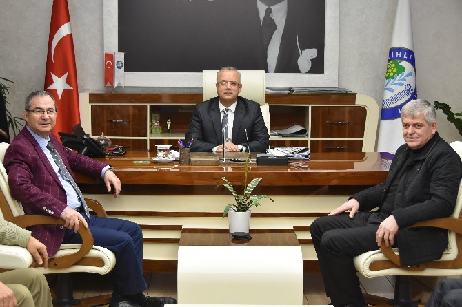 Mesob Başkanı Geriterden Başkan Kaydaya Ziyaret