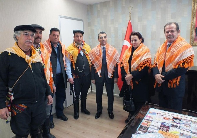 Milaslı Yörüklerden Kurum Amirlerine Ziyaret