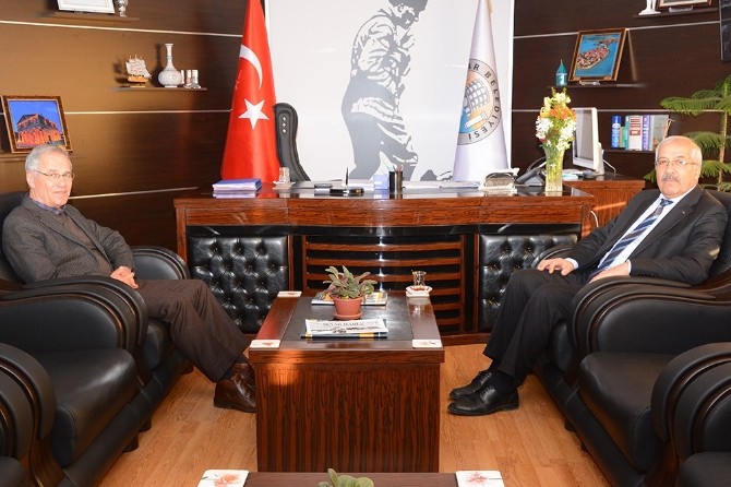 Müftü Şimşekden, Başkan Acara Ziyaret