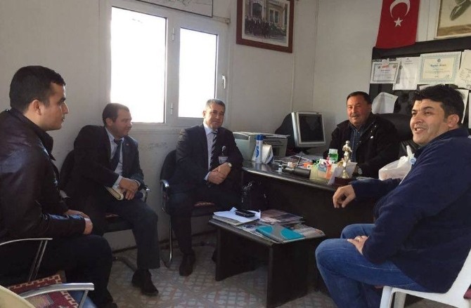 Muski Milasta Muhtarları Ziyaret Etti