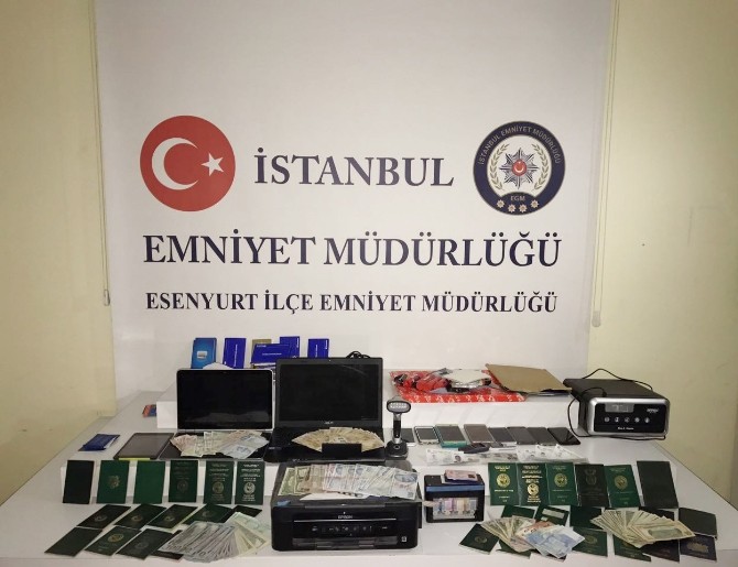 Nijeryalıların Pasaport Çetesi Çökertildi