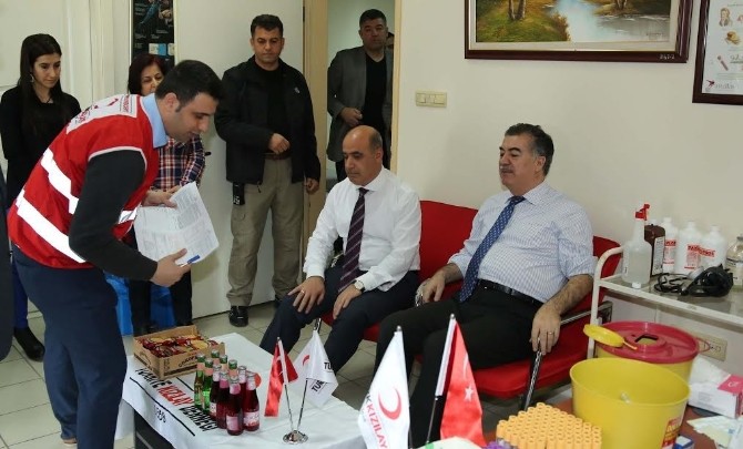 Osmaniye Emniyet Müdürlüğü Personelinden Kan Bağışı