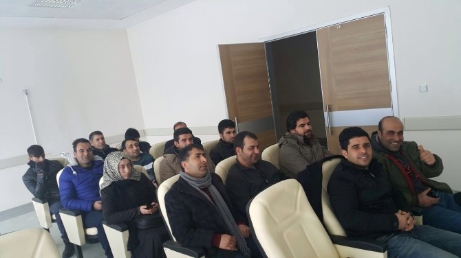 Özalp İlçesinde Hasta Kabul Kursu Açıldı