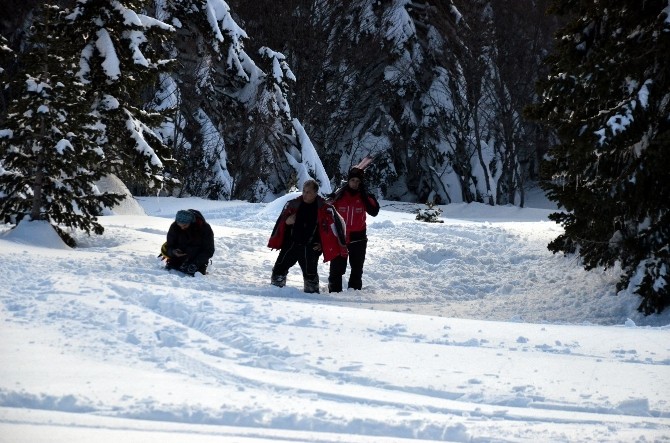 (Özel Haber) Uludağda Macera Tutkusu Yüzünden Mahsur Kaldılar