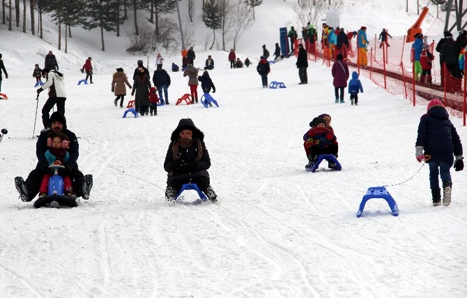 Palandökende Düşe Kalka Kızak Keyfi