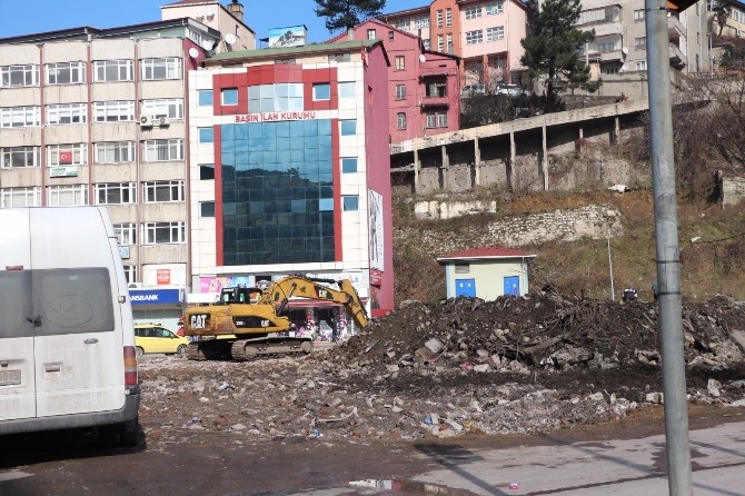 Park Yapılacak Alanda Çalışma Başladı