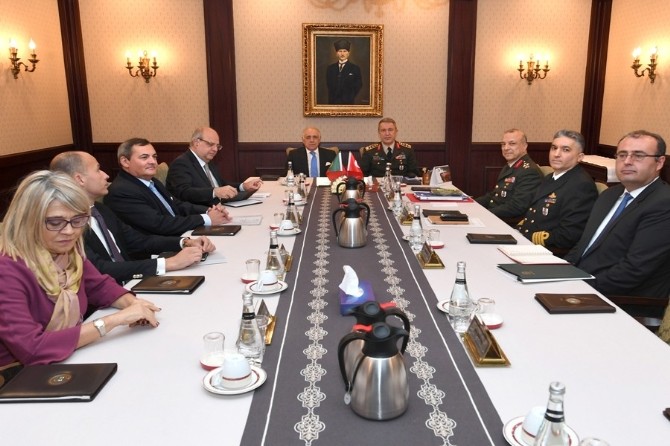 Portekiz Parlamentosu Millî Savunma Komisyonu Heyeti Orgeneral Akarı Ziyaret Etti