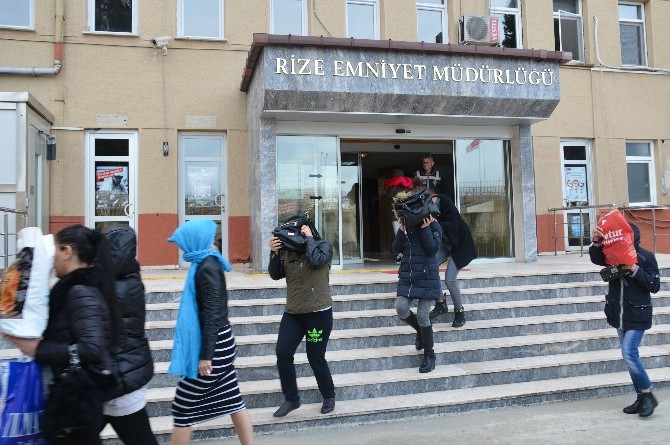 Rizede Fuhuş Operasyonu