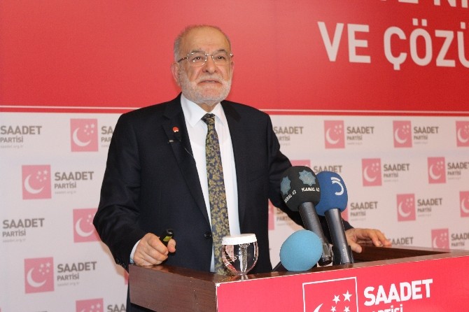 Saadet Partisi Lideri Karamollaoğlu Konyada