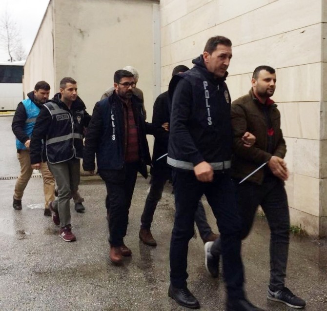 Sakaryada 2 Pkk Şüphelisi Adliyeye Sevk Edildi