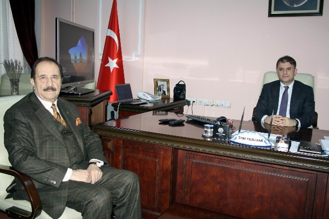 Sesob Başkanı Köksaldan, Vali Yardımcılarına Ziyaret