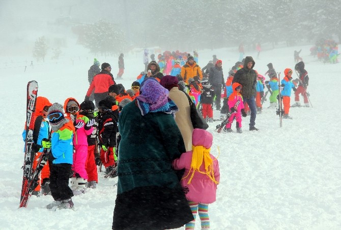 Sömestr Tatili Öncesi Palandökende Yüzler Güldü