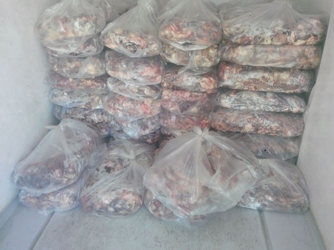 Tarsusta 1,5 Ton Kaçak Et Ele Geçirildi