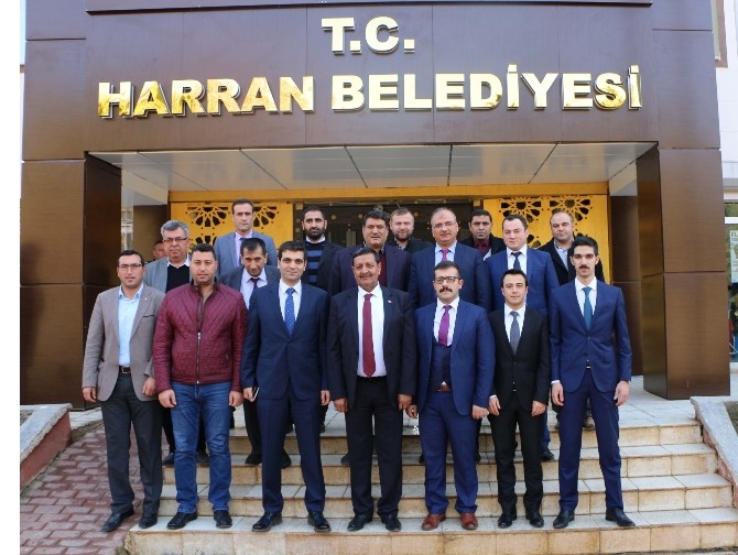 Tayini Çıkan Harran Emniyet Müdürü Onuruna Veda Yemeği