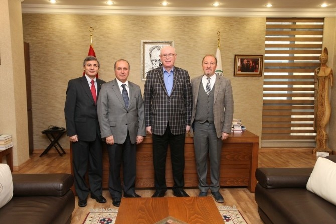 Temadan Başkan Kurta Teşekkür