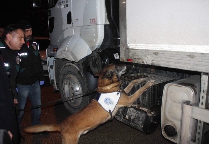 Tırın Gizli Bölmesinden 7 Milyon Tllik Eroin Çıktı