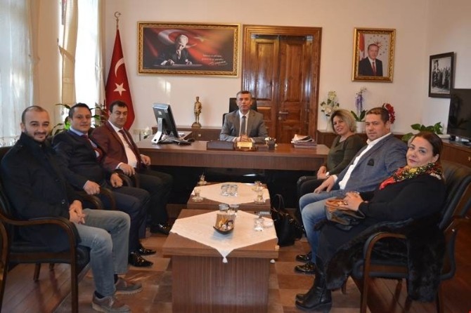 Turizmciler Kaymakam Sırmalıyı Ziyaret Etti