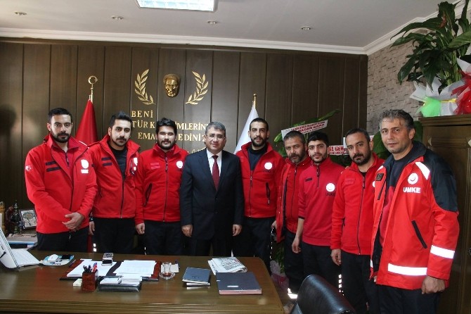 Umke Malatya Ve Elazığ Ekibi, Dr. Happaniyi Ziyaret Etti