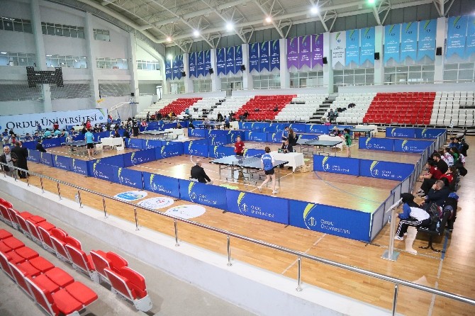 Ünilig Masa Tenisi Müsabakaları Orduda Başladı