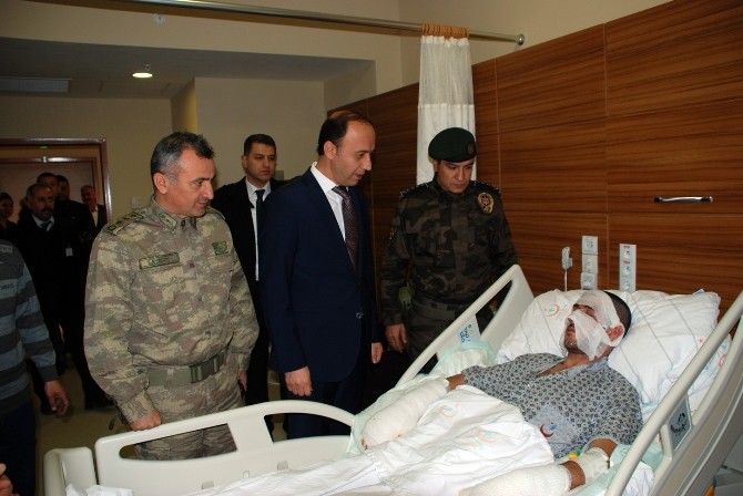 Vali Abdullah Erinden El-Bab Gazisine Ziyaret