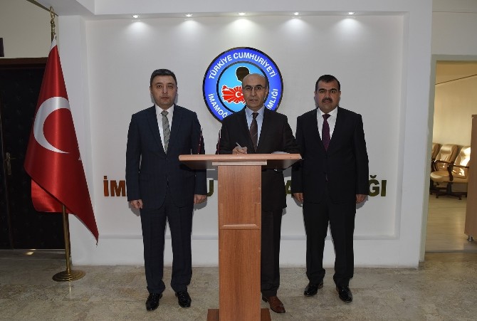 Vali Demirtaştan İmamoğlu Kaymakamı Alper Tanrısevere Ziyaret