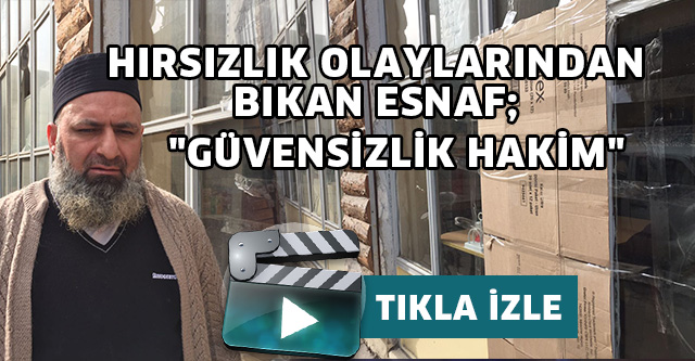“GÜVENSİZLİK HAKİM”