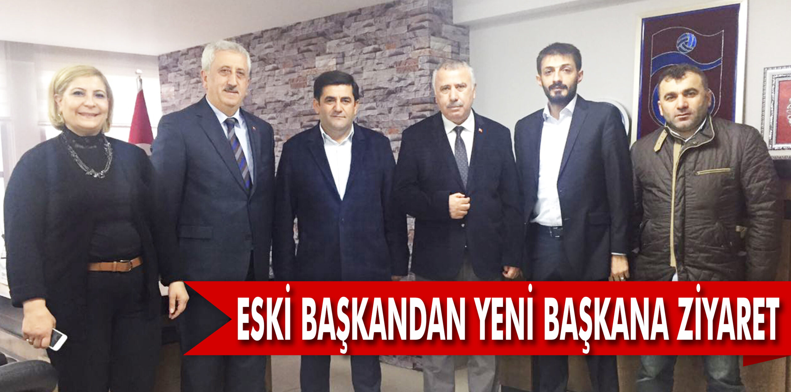 ESKİ BAŞKANDAN YENİ BAŞKANA ZİYARET