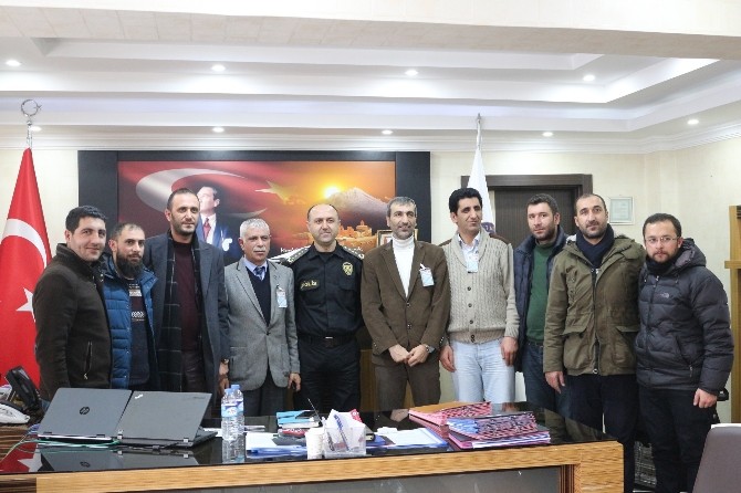 Agcden Emniyet Müdürü Yıldıza Ziyaret