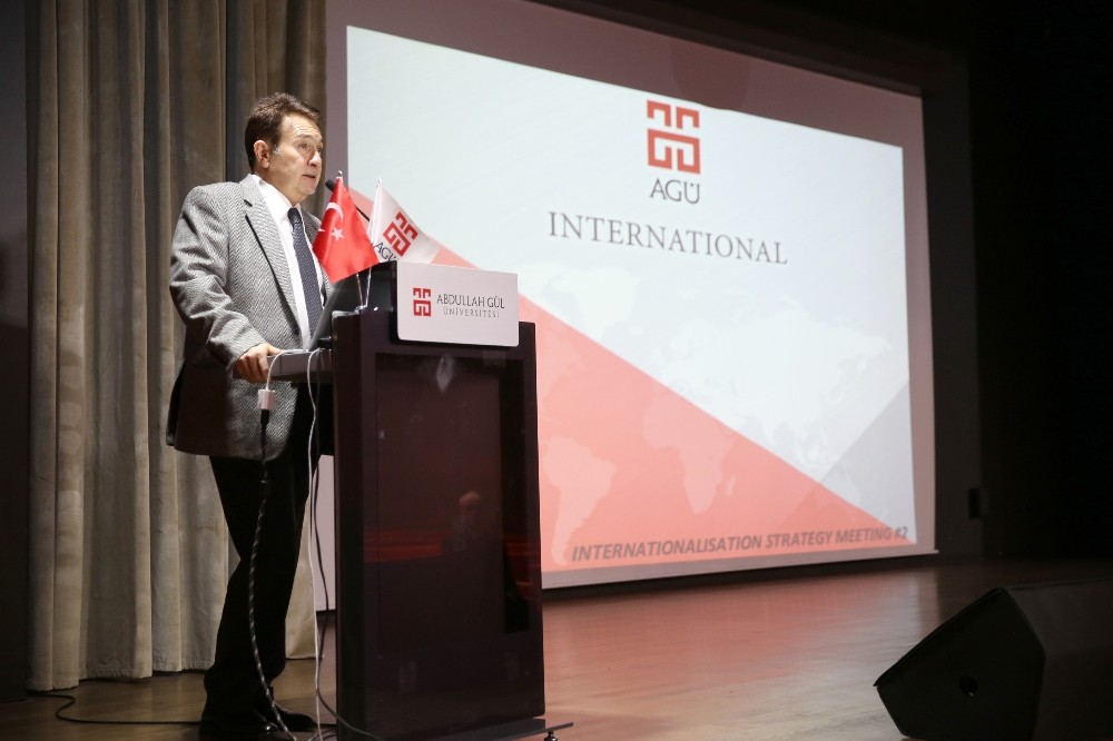 Agüde Uluslararasılaşma Çalıştayı