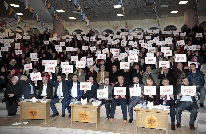 Ak Parti Genel Başkan Yardımcısı Fatih Şahin Nevşehirde