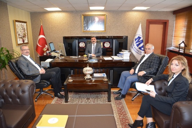 Ali Özkandan Bursa Defterdarı Atılğana Ziyaret