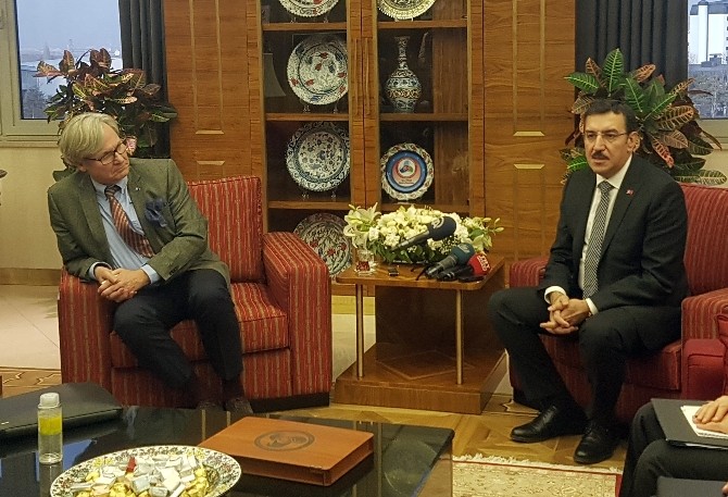 Alman Sanayi Ve Ticaret Odasından Bakan Tüfenkciye Ziyaret