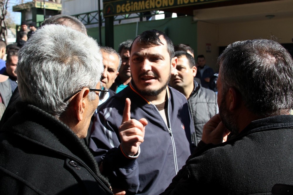 Antalyada Arazi İhalesinde Arbede