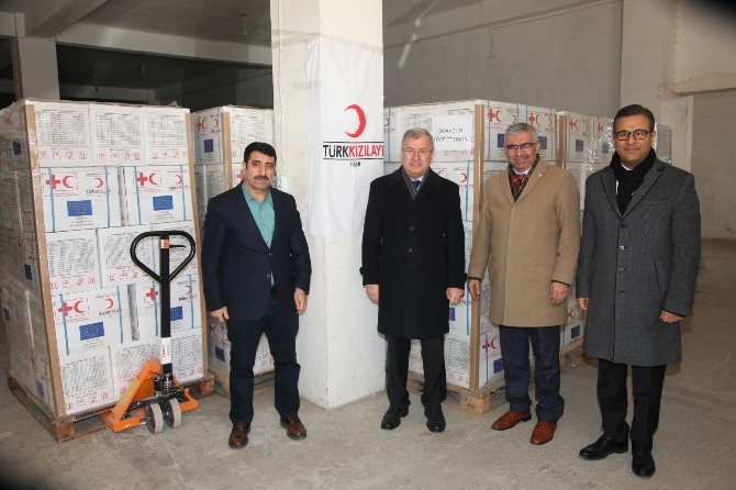 Atodan Halepe Gıda Ve Giyecek Yardımı