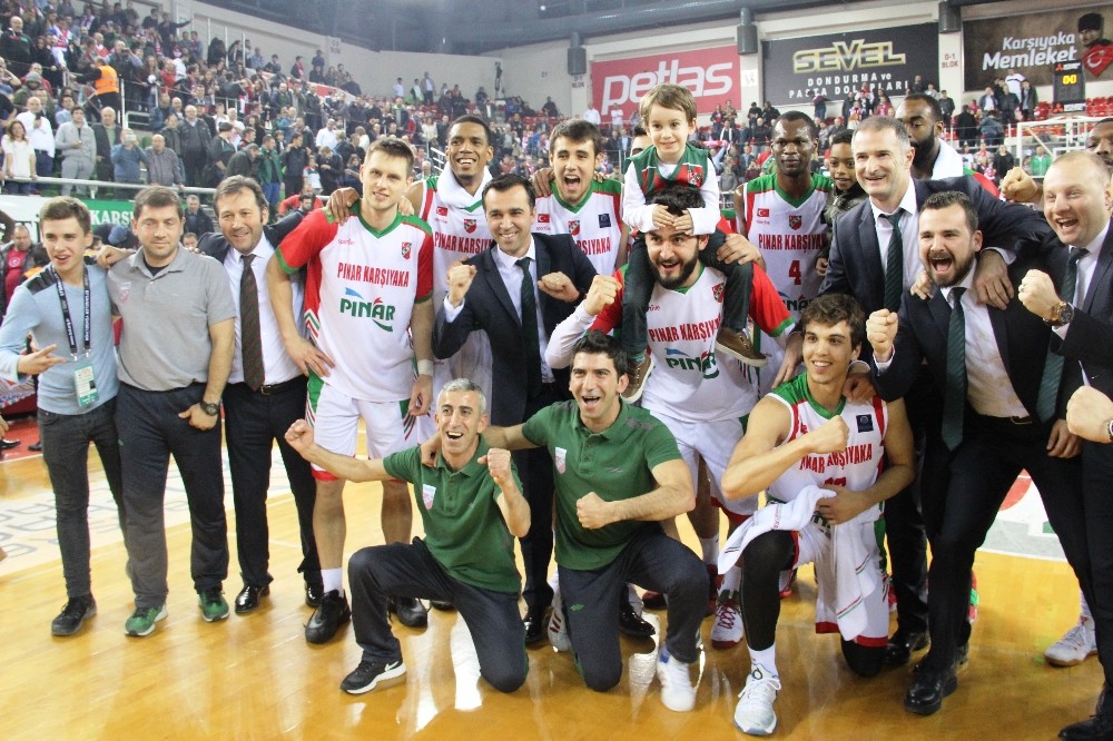 Avrupada Pınar Karşıyaka-Beşiktaş Eşleşmesi