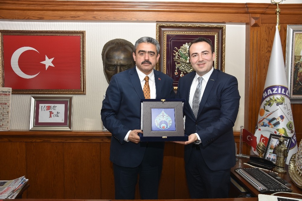 Aydın Müsiadın Yeni Yönetimi Alıcıkı Ziyaret Etti