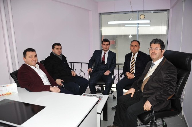 Başkan Bakıcıdan Yeni Bozüyük Gazetesine Ziyaret