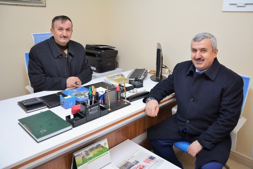 Başkan Barandan Muhtarlar Derneğine Ziyaret