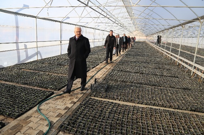 Başkan Başsoydan Park Ve Bahçeler Müdürlüğüne Ziyaret