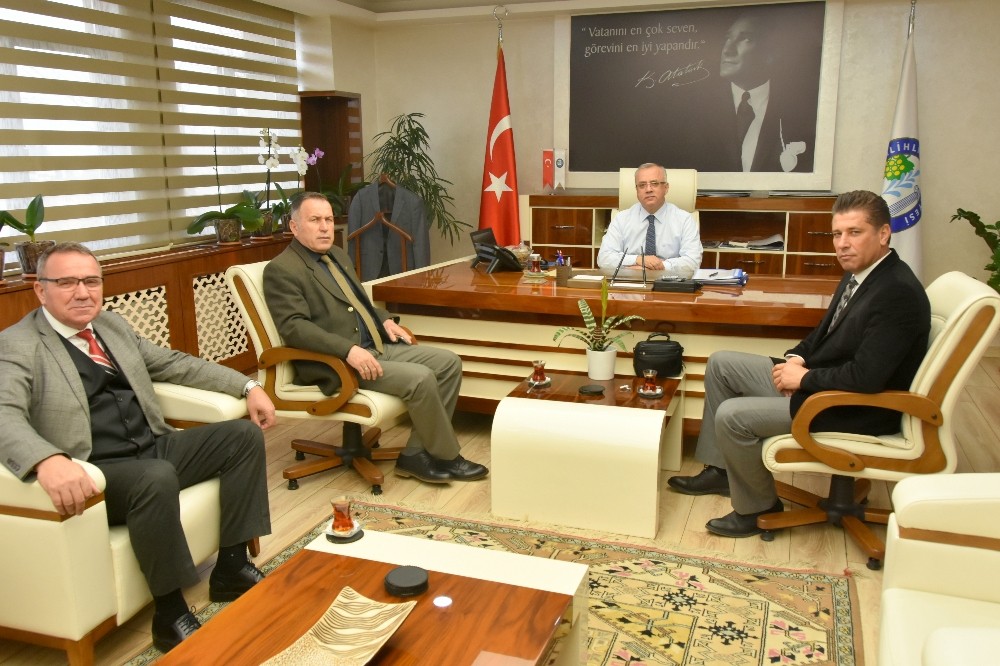 Başkan Kaydaya Taziye Ziyareti