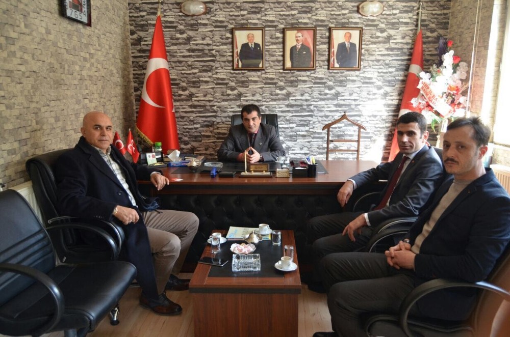 Başkan Korkuttan Mhp Yakutiye İlçe Teşkilatına Ziyaret