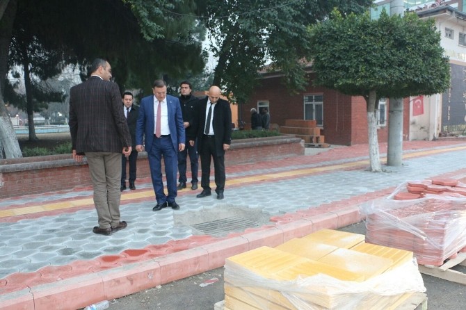 Başkan Savaş Dörtyolda Yol Çalışmasını İnceledi