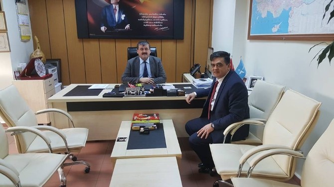 Başkan Yalçından İl Müdürü Tozana Ziyaret