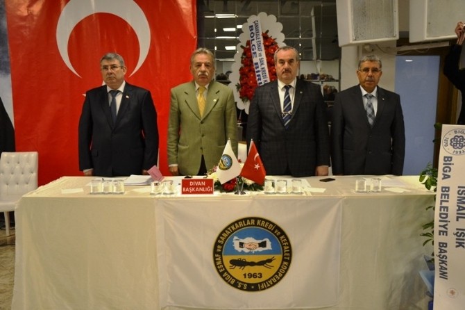 Bigada Esnaf Ve Kefalet Kooperatifi 54.olağan Genel Kurulu Yapıldı
